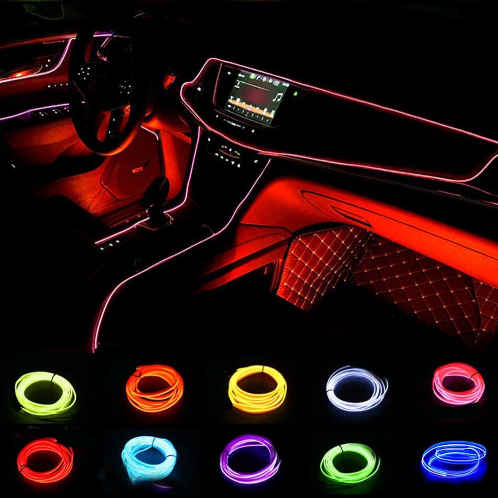 Lighting Bolt Decor - 1M/3M/5M USB LED Światło otoczenia do
