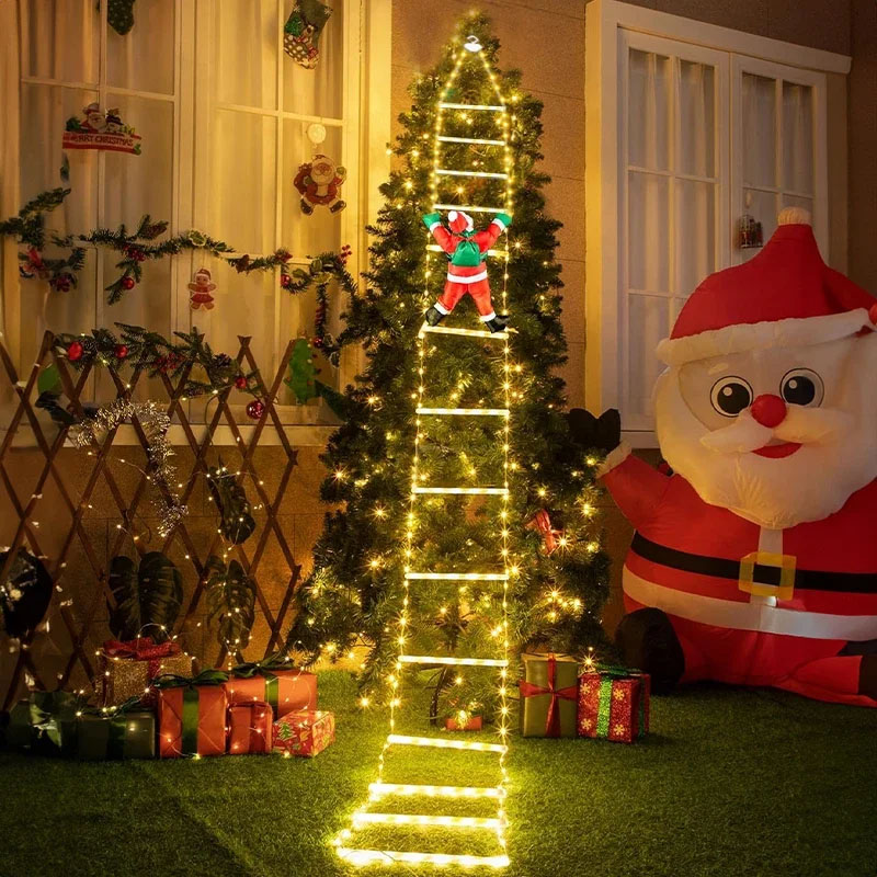 Lighting Decoration Outdoor - Świąteczne lampki LED, dekoracyjna drabinka świetlna