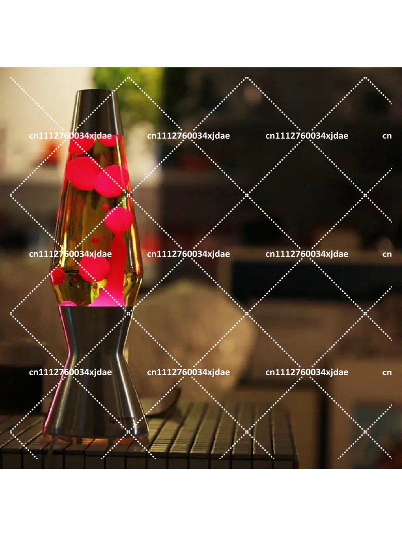 Lava Lamp Desktop - Lampa lawowa z brokatem, meduzy, płynny