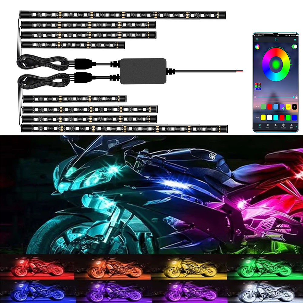 Lighting Bolt Decor - Motocyklowe oświetlenie dekoracyjne LED rgb LED