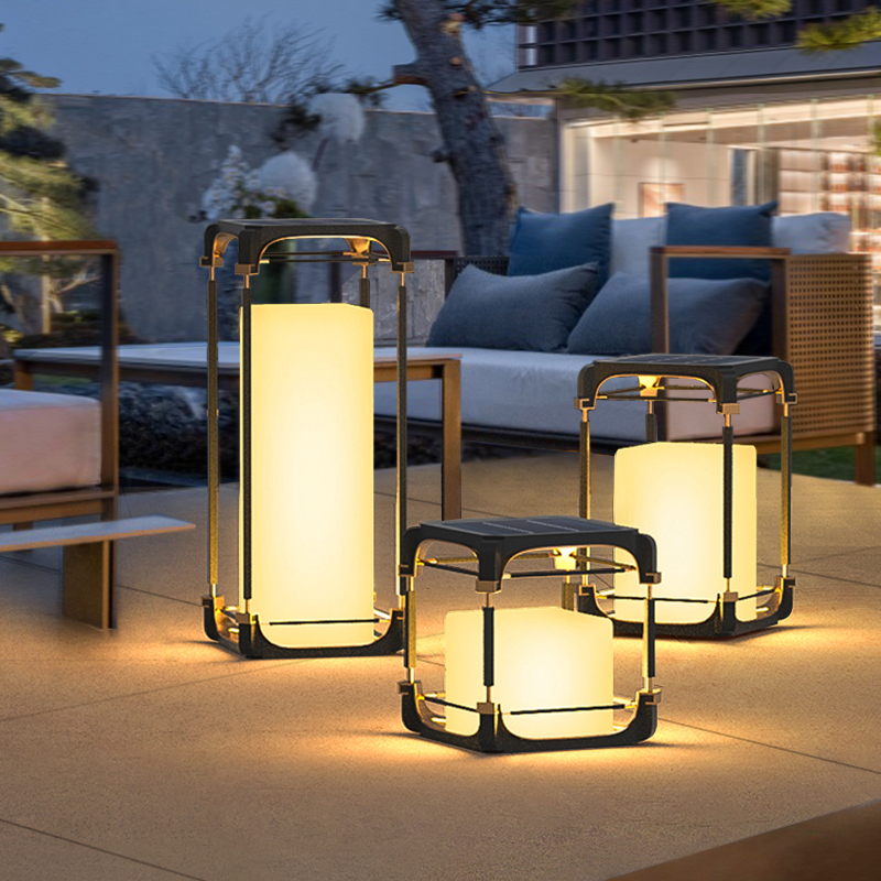 Lighting Decor Outdoor - Lampa podłogowa świecąca, solarna lampa LED