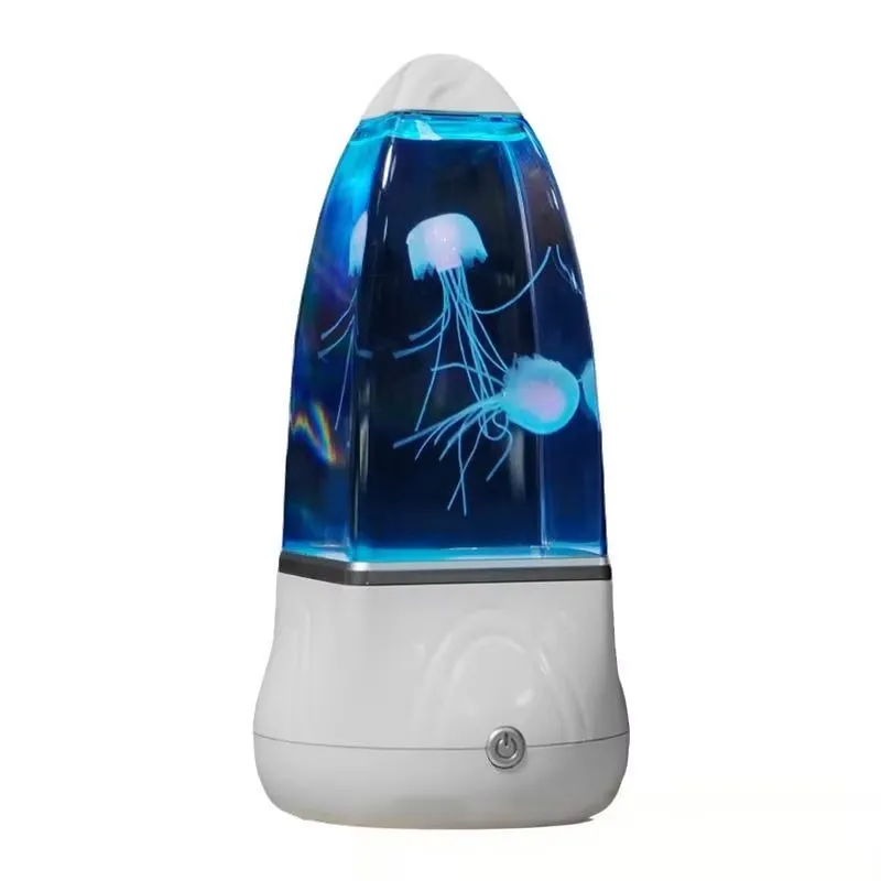 Lava Lamp Desktop - Lampa Lawa LED Meduza Zmieniająca Kolory,