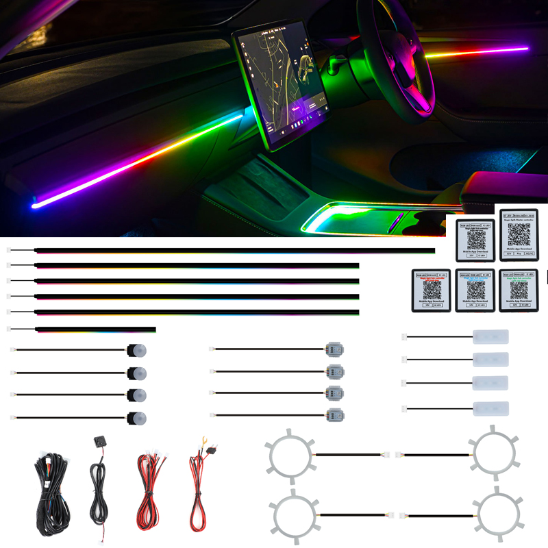 Ambient Led Strip - Fabrycznie wykonane na zamówienie oświetlenie ambientowe,