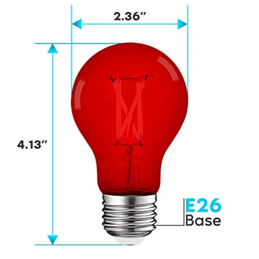 Żarówki LED A19 Edison, odpowi – Lighting Decoration Outdoor recenzja i cena