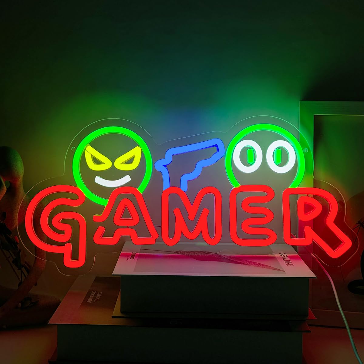 Neonowy Znak LED dla Graczy, K – Lighting Decor Wedding recenzja i cena