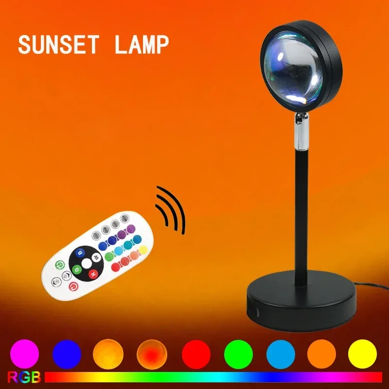 Lampa projekcyjna zachodu słoń – Sunset Lamp Projection recenzja i cena