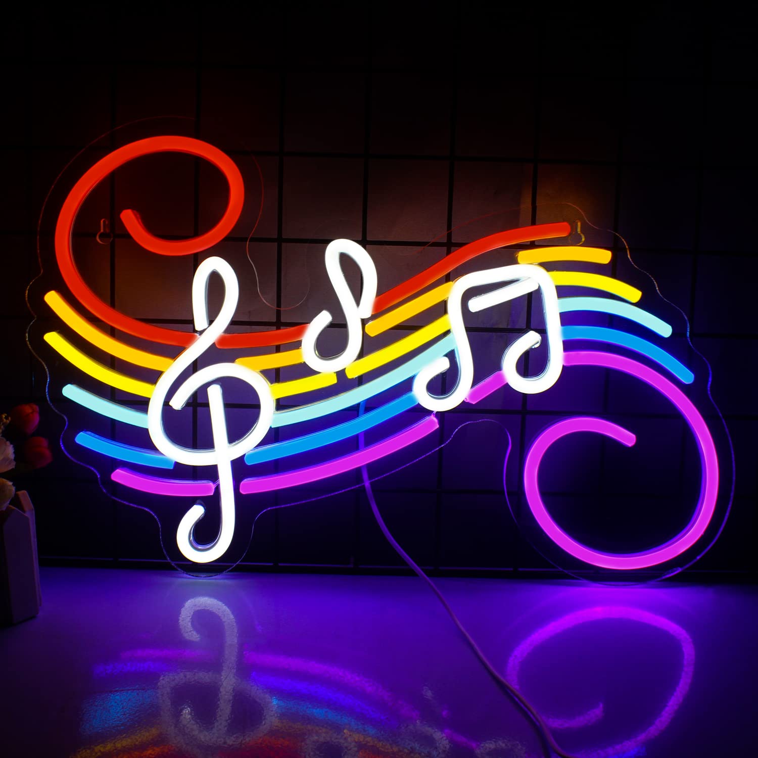Neonowy znak z nutami muzyczny – Lighting Decor Wedding recenzja i cena