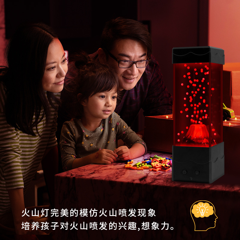 LED lawa wulkan światło dekora – Lava Lamp Desktop recenzja i cena