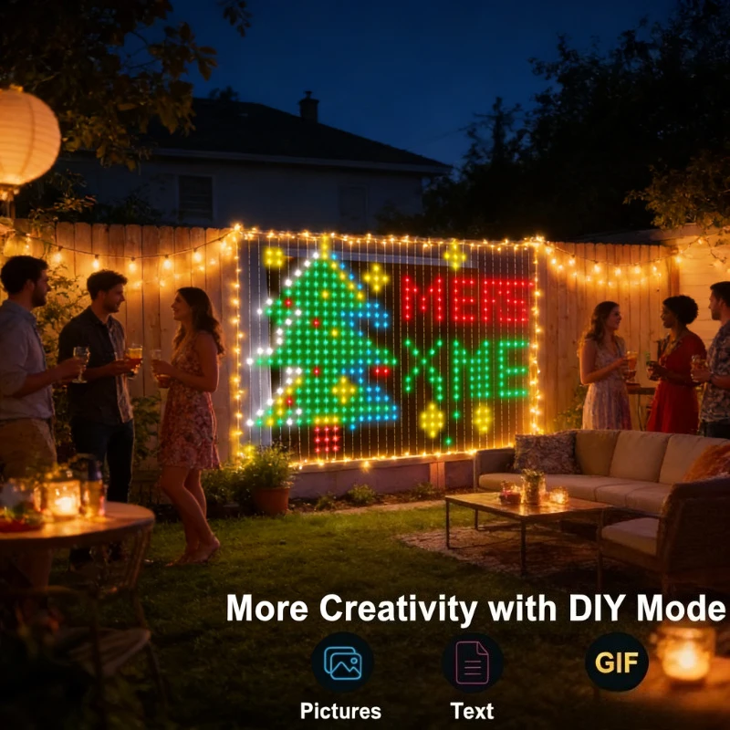 Inteligentne lampki kurtynowe  – Lighting Decor Wedding recenzja i cena