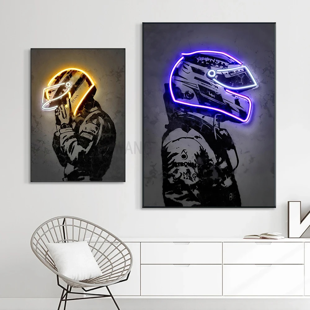 Retro Graffiti Moda Efekt Neon – Lighting Effect Home Decor recenzja i cena