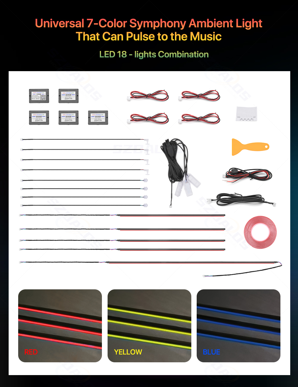 Popularny zestaw oświetlenia a – Ambient Led Strip recenzja i cena