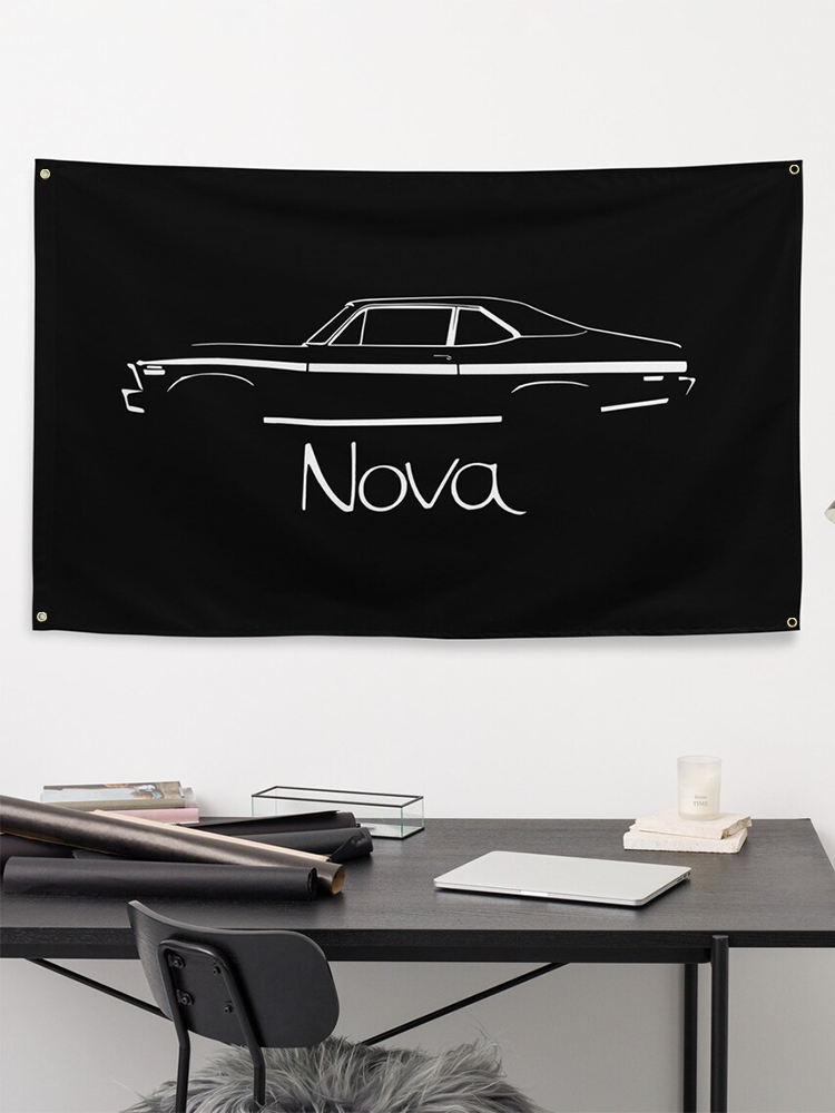 1972 Nova Black Silhouette Ame – Nova Decor & Lighting Vase recenzja i cena