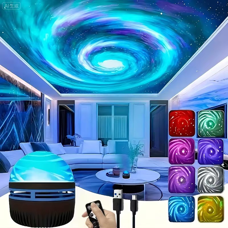 Projektor Aurora LED z pilotem – Sunset Lamp Projection recenzja i cena