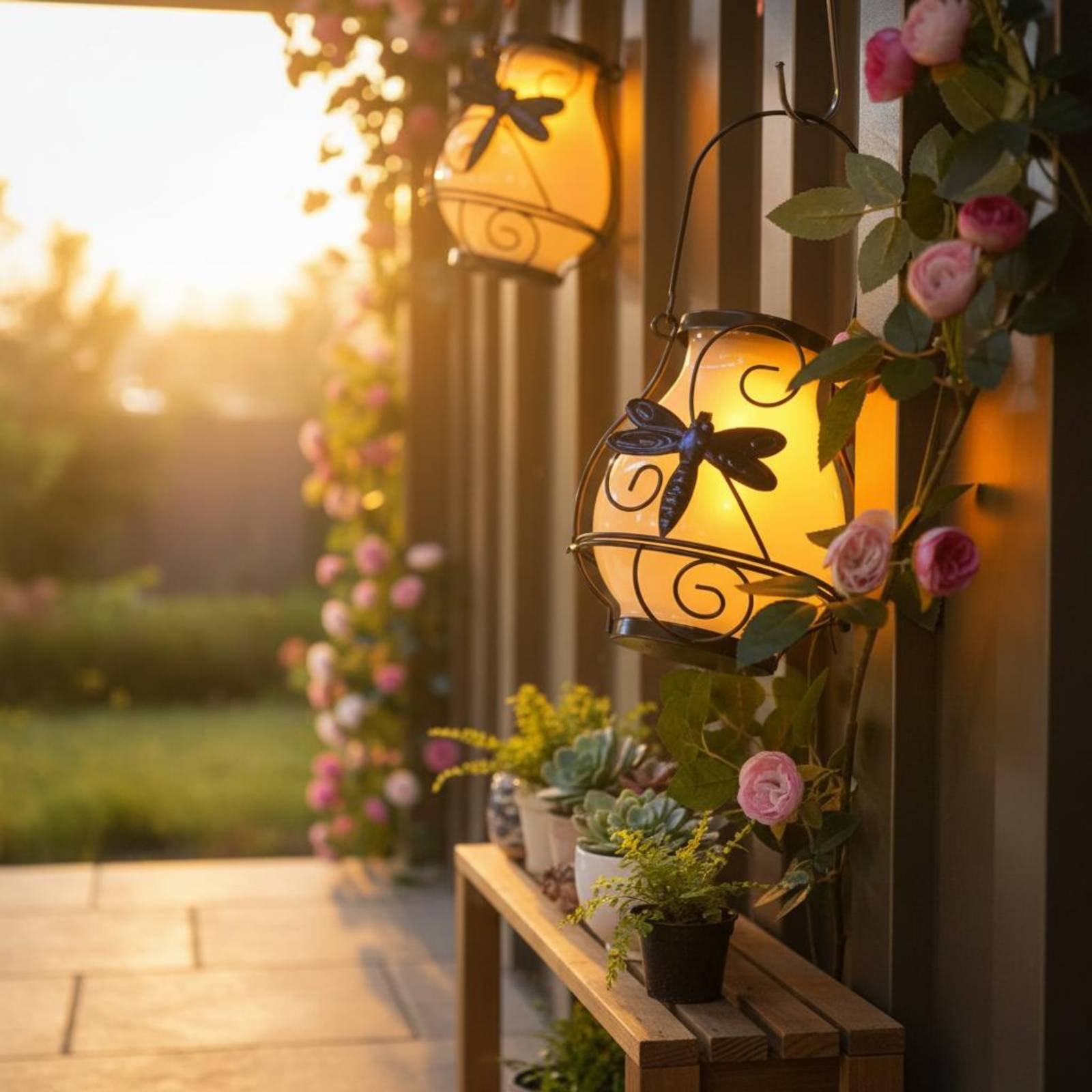 Solarna latarenka w kształcie  – Lighting Decoration Outdoor recenzja i cena
