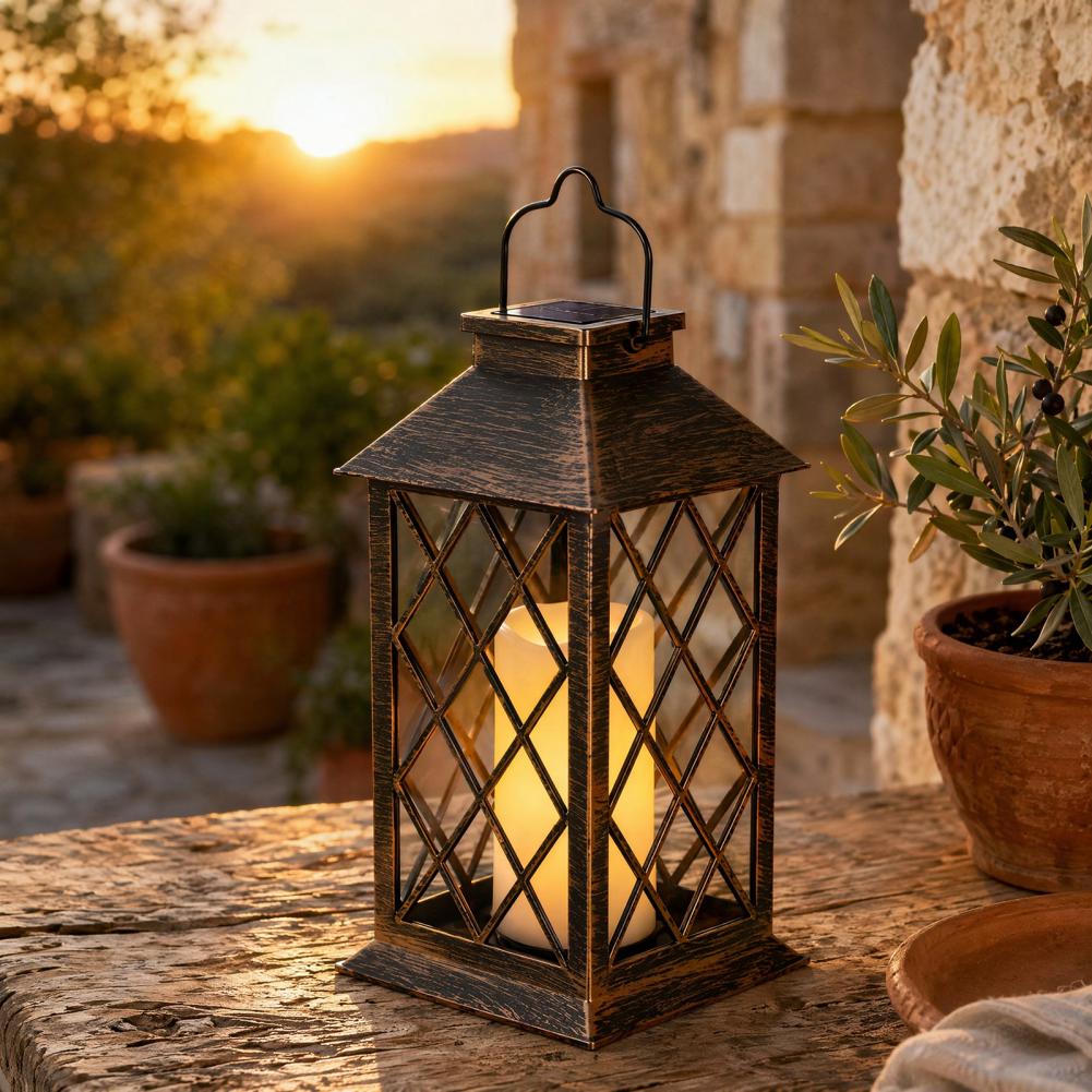 Retro Lampion Solarny, Zewnętr – Lighting Decoration Outdoor recenzja i cena