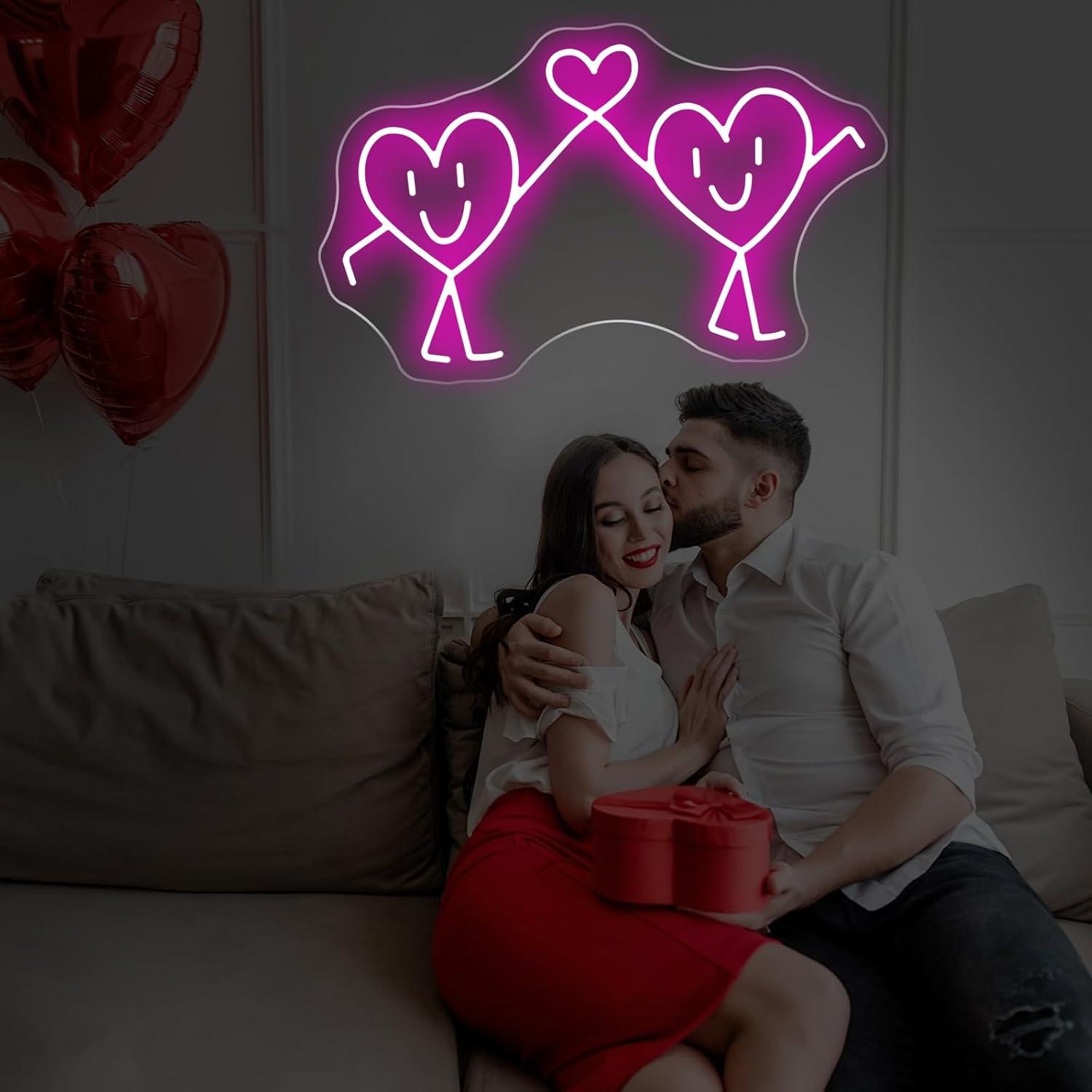 Neonowy znak miłosny, ściemnia – Lighting Decor Wedding recenzja i cena
