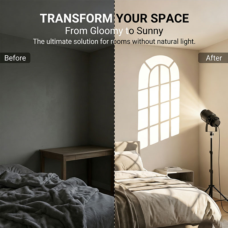 Lampa projekcyjna LED 15W z ef – Sunset Lamp Projection recenzja i cena