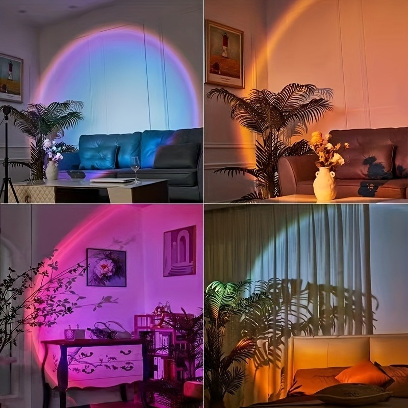 1 szt. Żywe światło projekcyjn – Sunset Lamp Projection recenzja i cena
