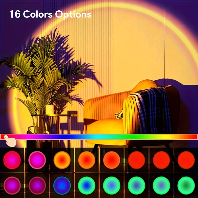 1 szt. Żywe światło projekcyjn – Sunset Lamp Projection recenzja i cena