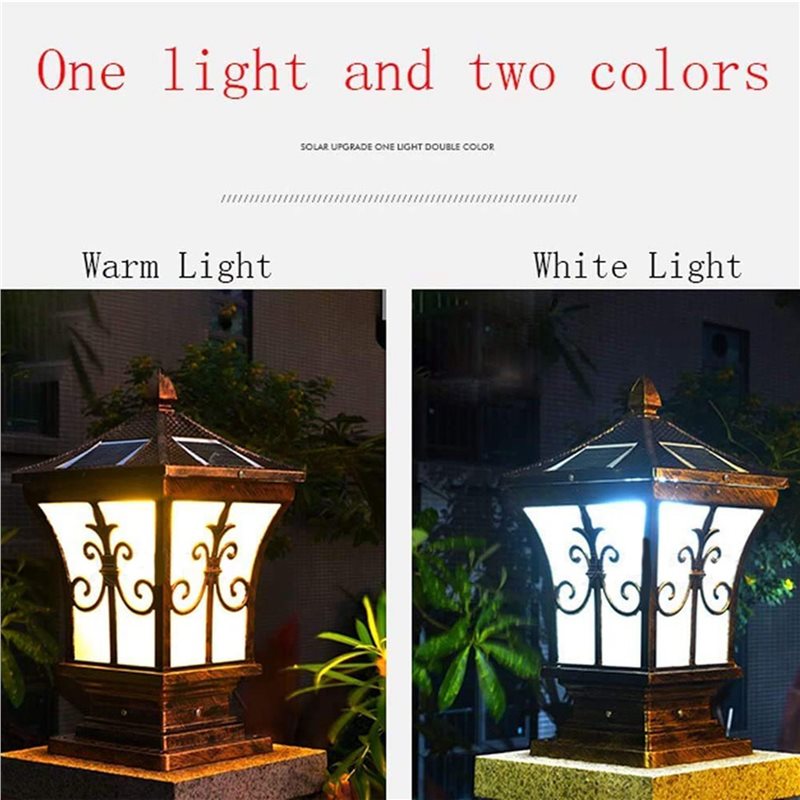 A73K 2X LED Solarna Lampa Słup – Lighting Decor Outdoor recenzja i cena