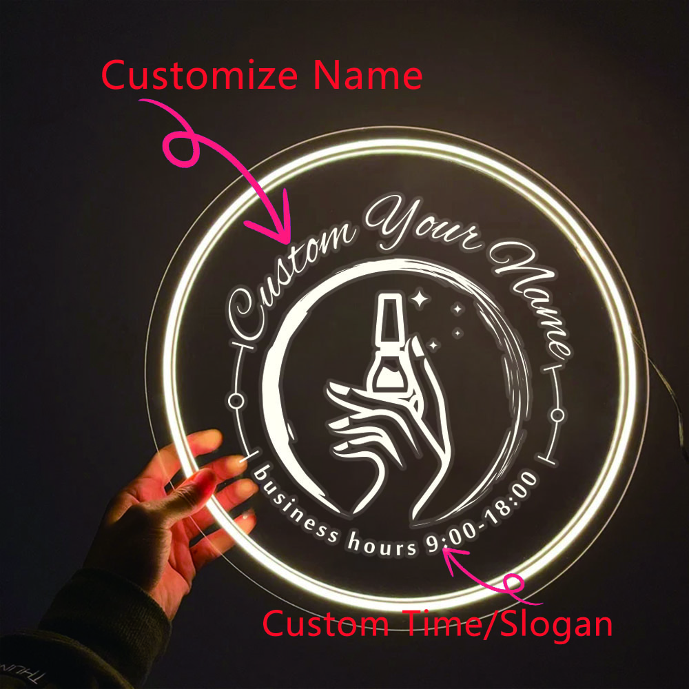 1 szt. Okrągły Neon LED z Akry – Lighting Decor Wedding recenzja i cena