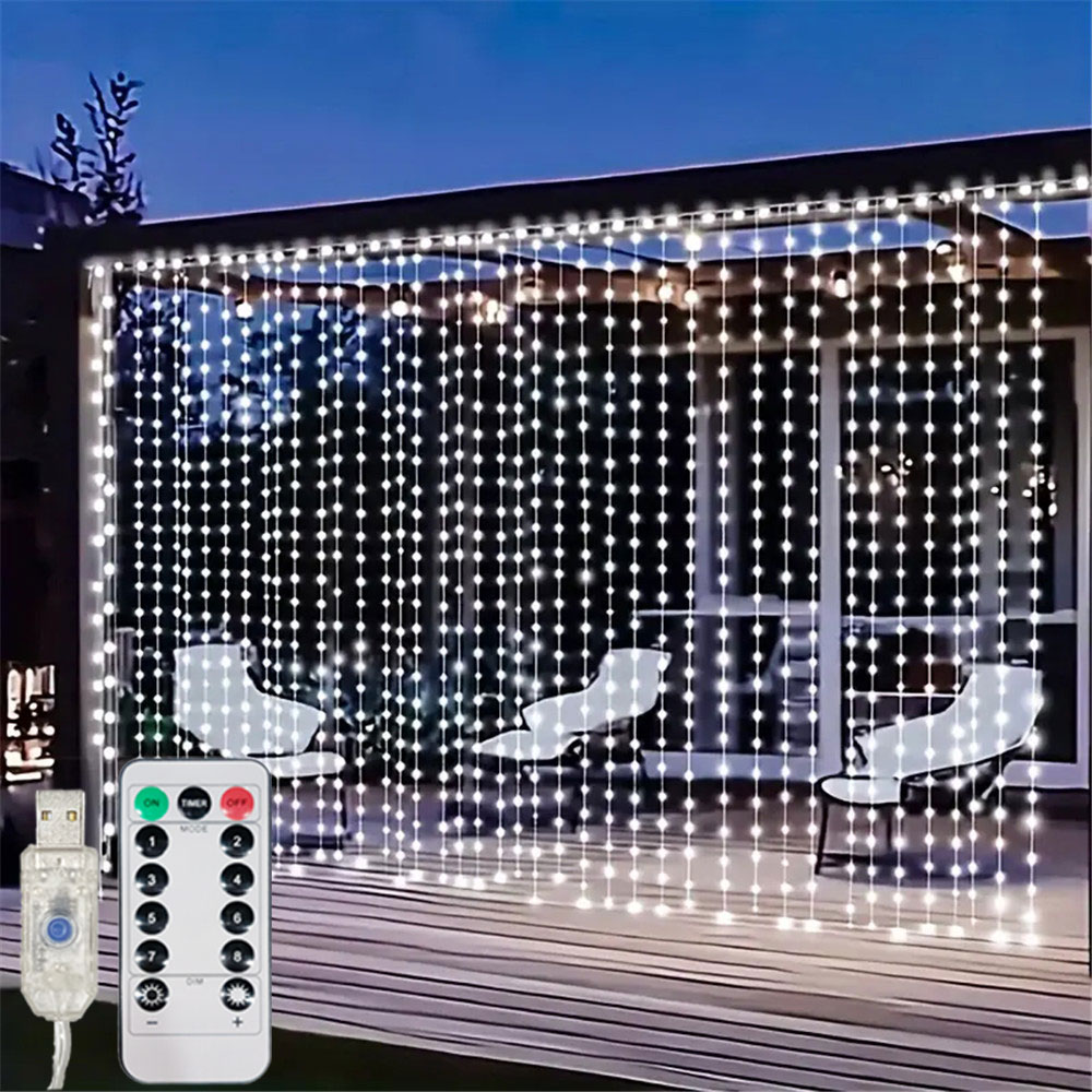 Kurtyna LED USB 3/6M, 8 trybów – Lighting Decor For Diwali recenzja i cena