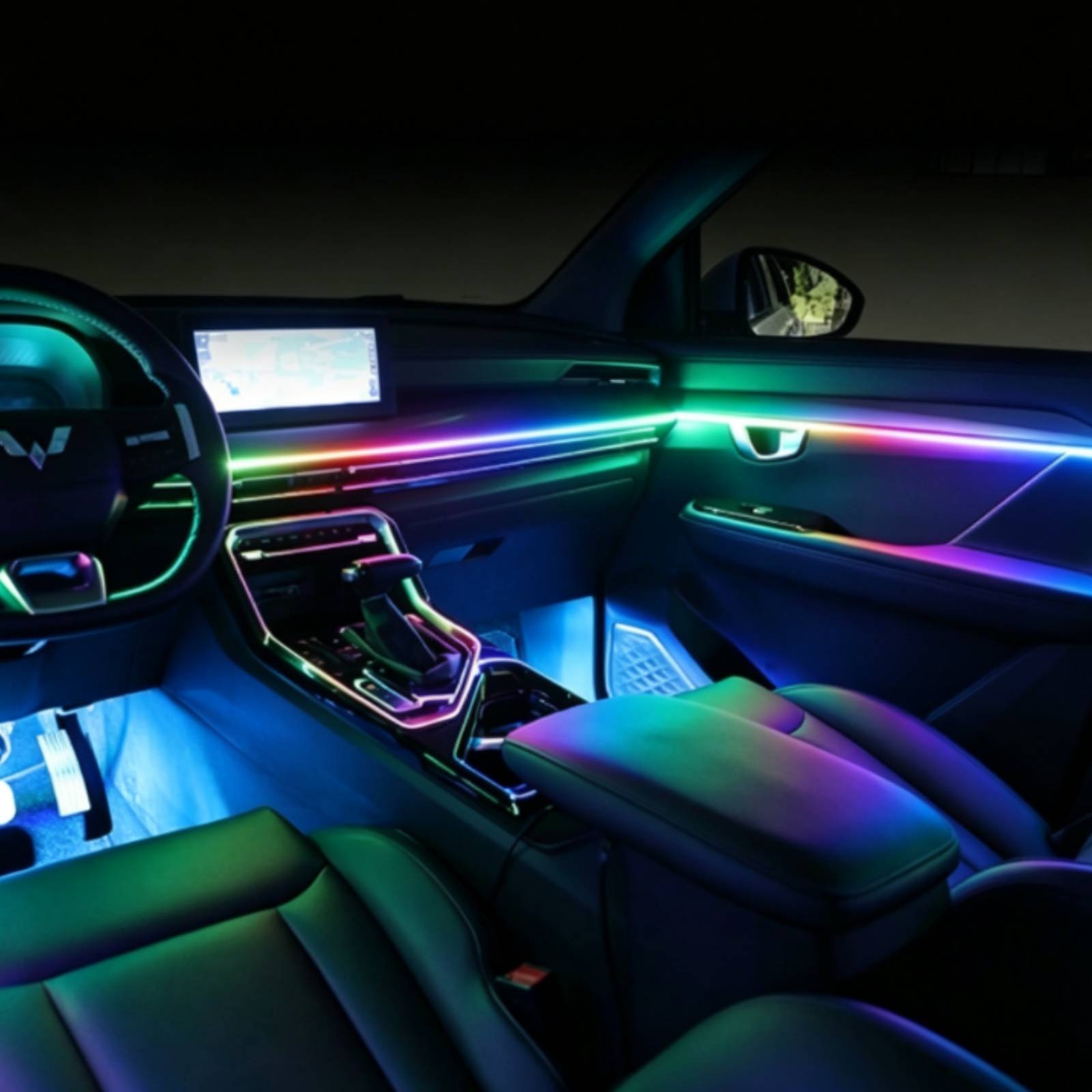6 sztuk akrylowych wewnętrznyc – Ambient Led Strip recenzja i cena