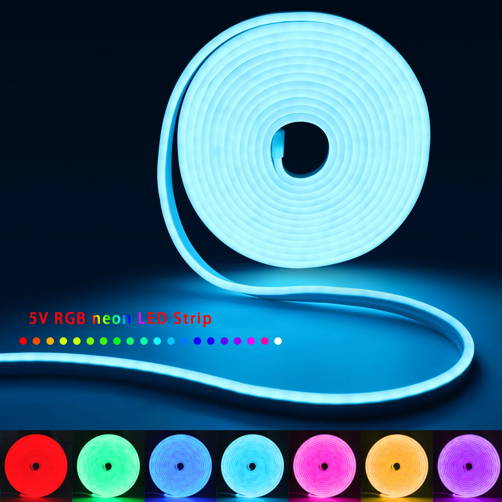 Taśma LED Neon RGB 1-5m, 5V US – Lighting Decor For Diwali recenzja i cena