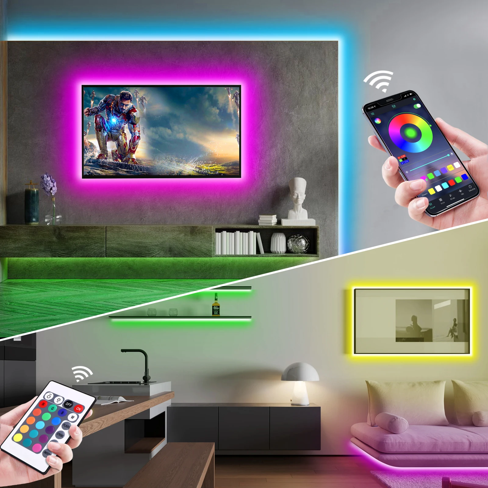 Taśma LED Neon RGB 1-5m, 5V US – Lighting Decor For Diwali recenzja i cena
